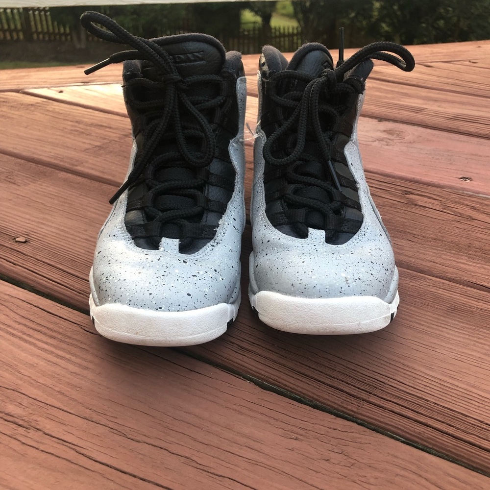 Nike Air Jordan 10 Cement Retro Smoke Grey Size 4 - Picture 1 of 8